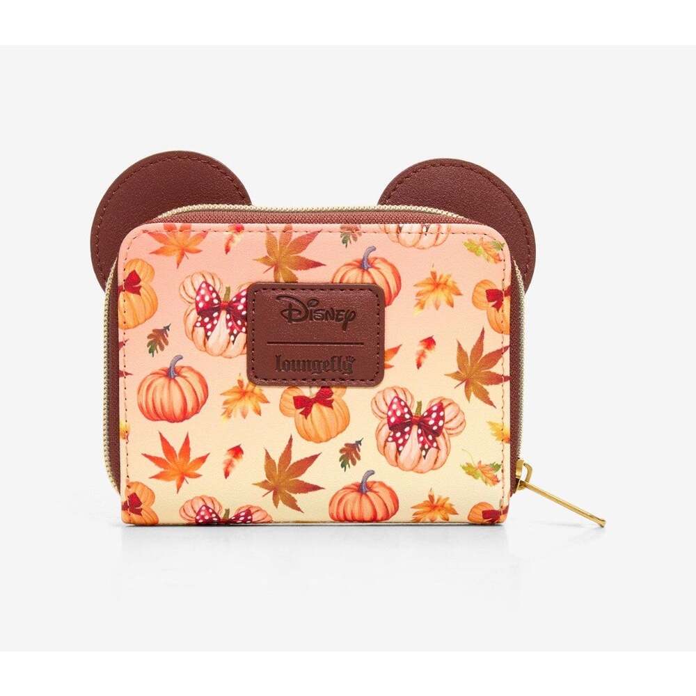 Loungefly Mickey & Minnie Harvest Truck Zip Wallet NWT - Picture 3 of 4